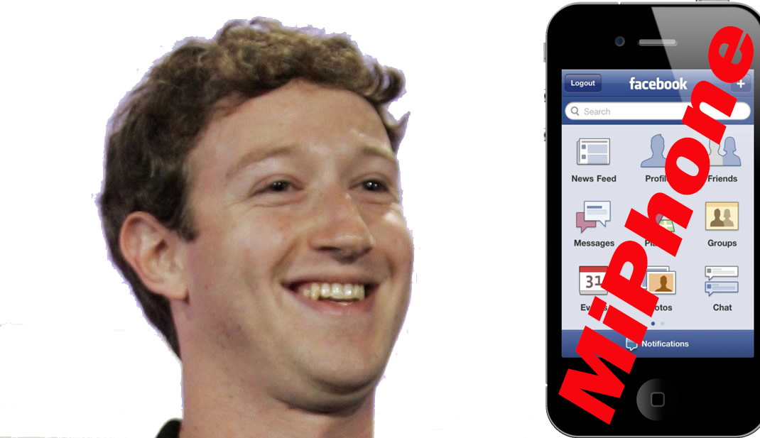 In A Breathtakingly Creepy Invasion Of Privacy, Facebook - Facebook Iphone (1070x617), Png Download