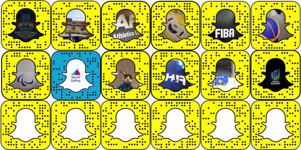 Snapchat Sports Federations - Sports (1024x492), Png Download