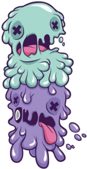 Monsters - Monstruos Animados (340x360), Png Download