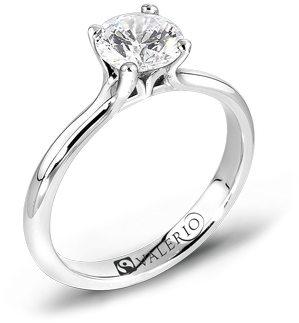 Classic Canadian Diamond Fairtrade Gold Engagement - Finnies The Jewellers Platinum Round Brillant Diamond (380x380), Png Download