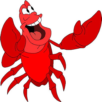 Little Mermaid Characters Sebastian [w] Newbie Lviii - Sebastian The Crab Png (461x438), Png Download