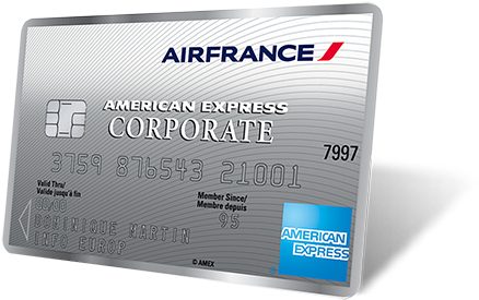 Votre Carte Corporate Air France American Express - American Express Corporate Air France (458x290), Png Download