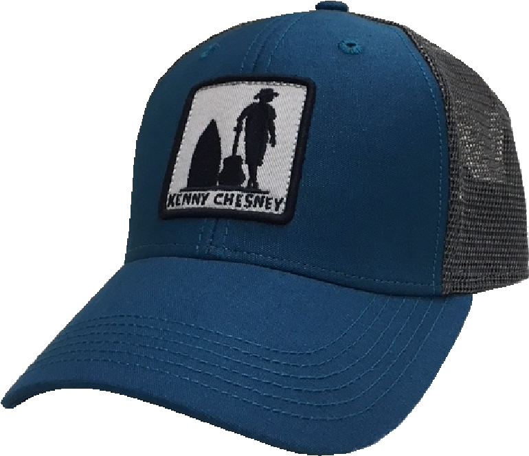 Trip Around The Sun Ocean Blue And Charcoal Ballcap - Kenny Chesney (800x800), Png Download