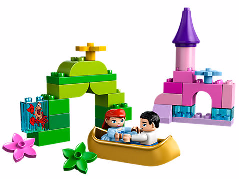 Duplo Ariel's Magical Boat Ride (638x359), Png Download