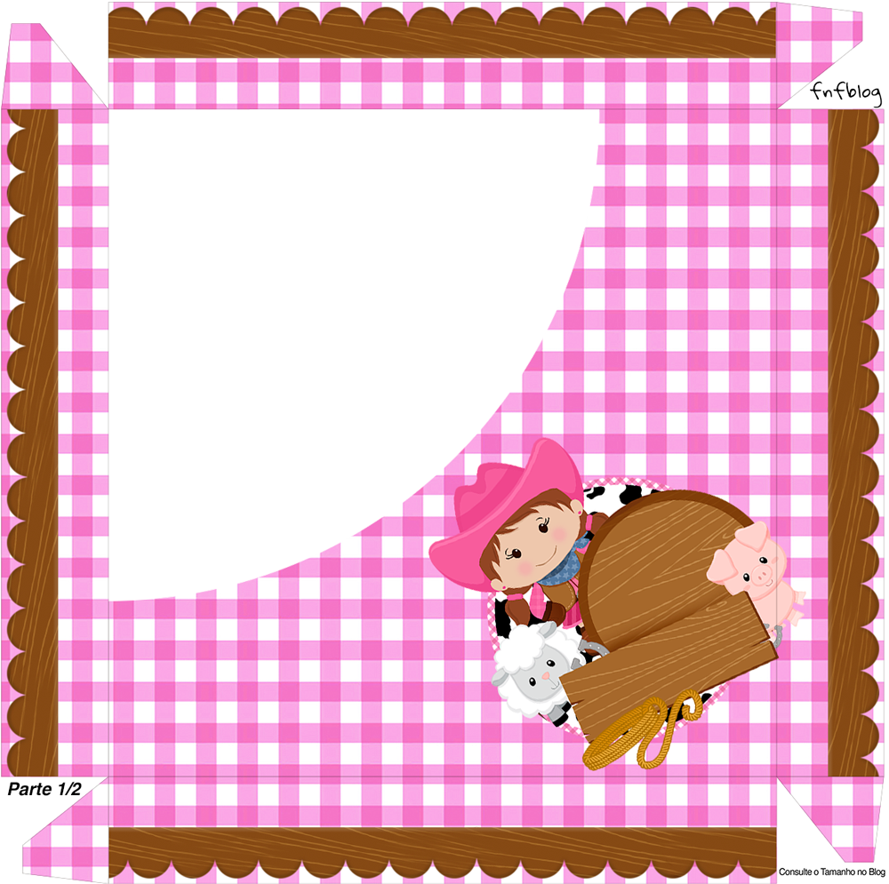 Caixa Bombom Fazendinha Menina Morena - Empire State Plaza (1000x995), Png Download