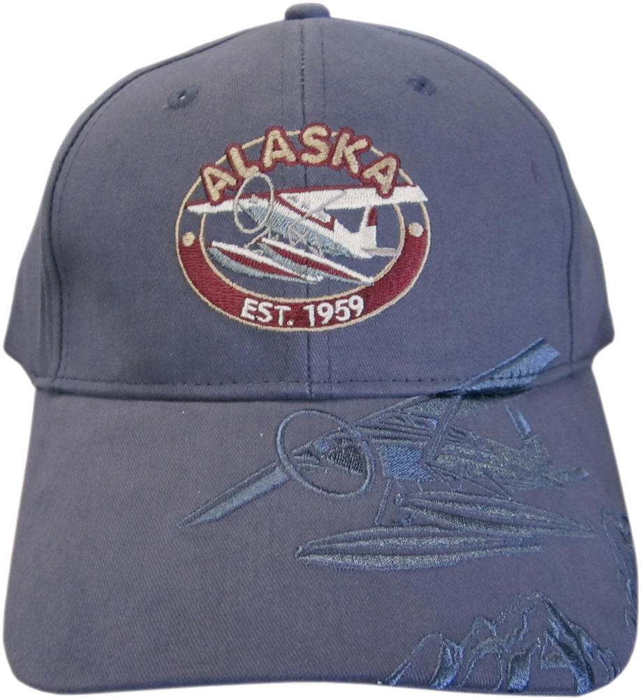 Alaska Float Plane Baseball Hat - Alaska (1000x1000), Png Download