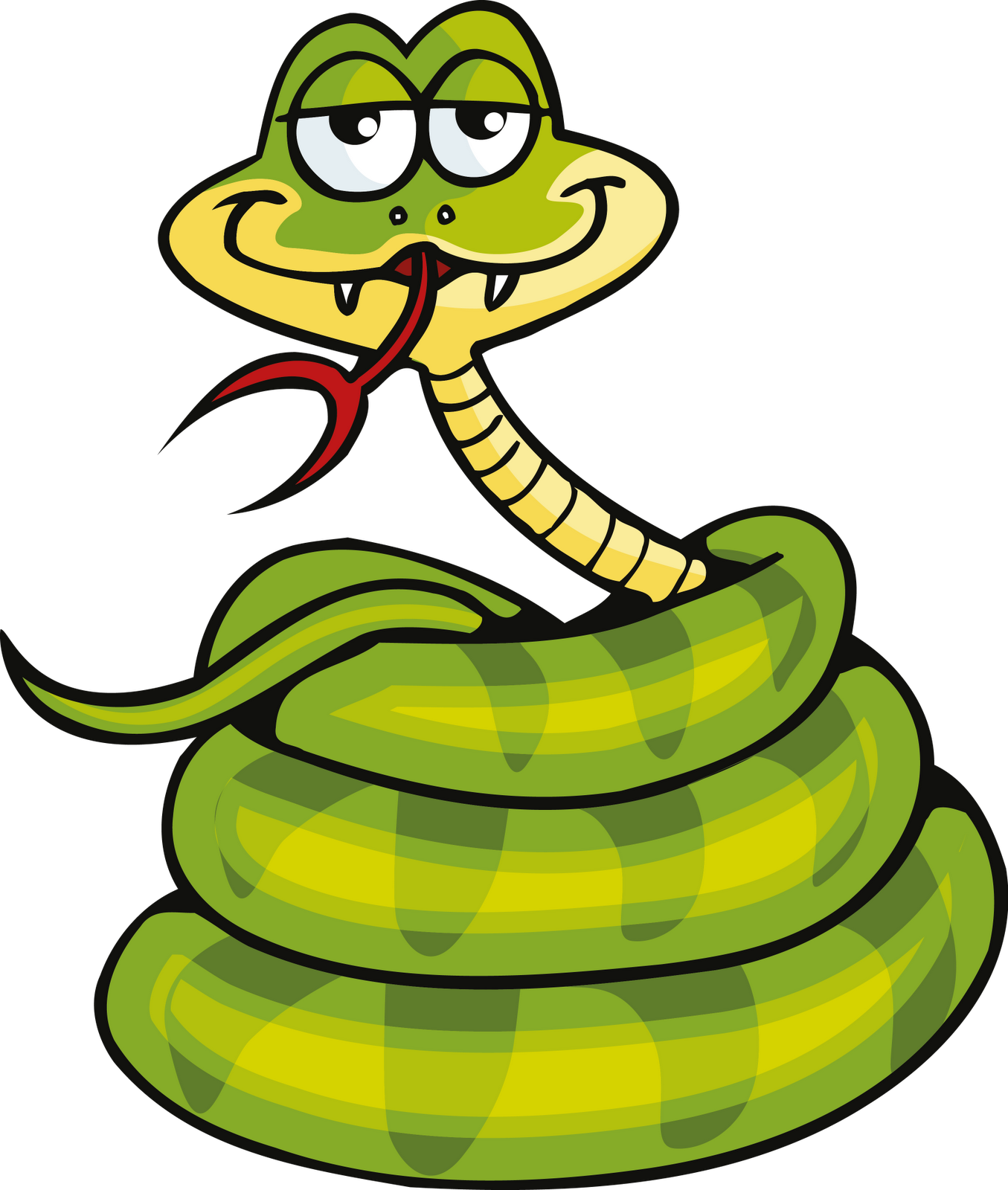 Free Download Cartoon Snakes Png Clipart Snakes Clip - Cartoon Snakes Png (1355x1600), Png Download