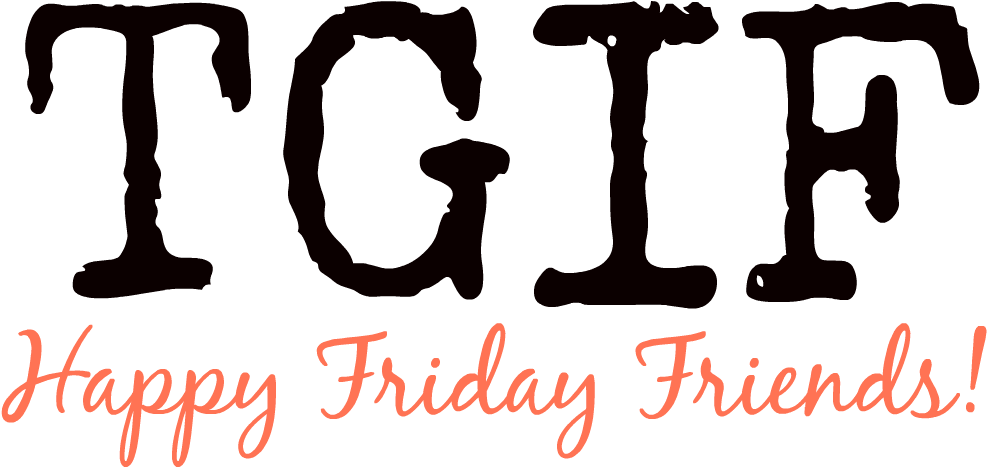 Png Tgif - Thank God Its Friday Png (1026x519), Png Download