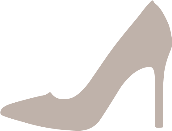 Stiletto 8 Cm - Png Zapatos Rosa Silueta (800x500), Png Download