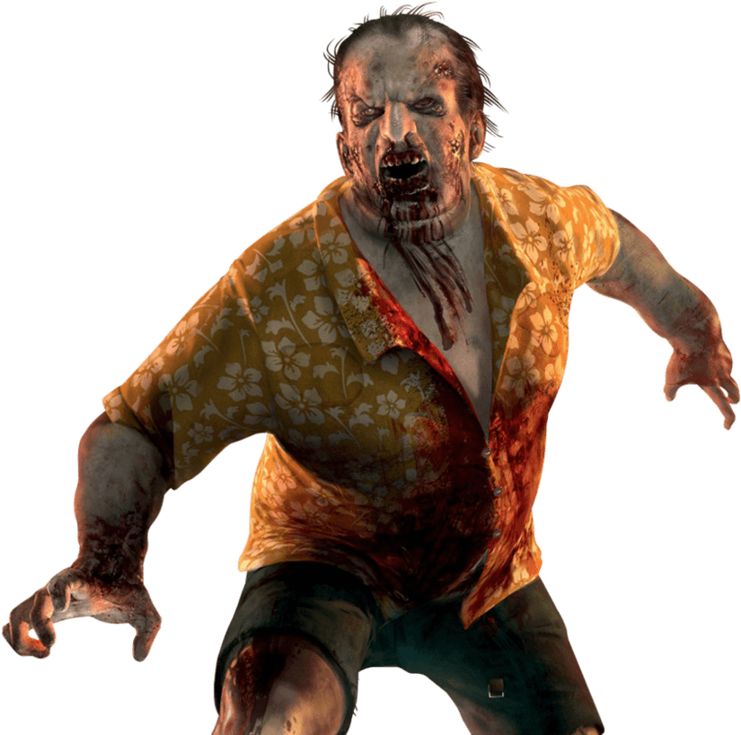 Dead Island Open Shirt - Dead Island Zombie Png (946x844), Png Download