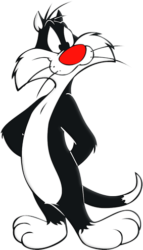 Кот Сильвестр - Sylvester Cat (289x500), Png Download