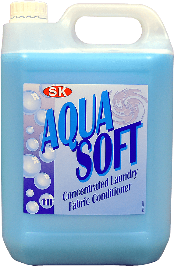 Aquasoft Laundry Softener - Plastic Bottle (1080x1080), Png Download