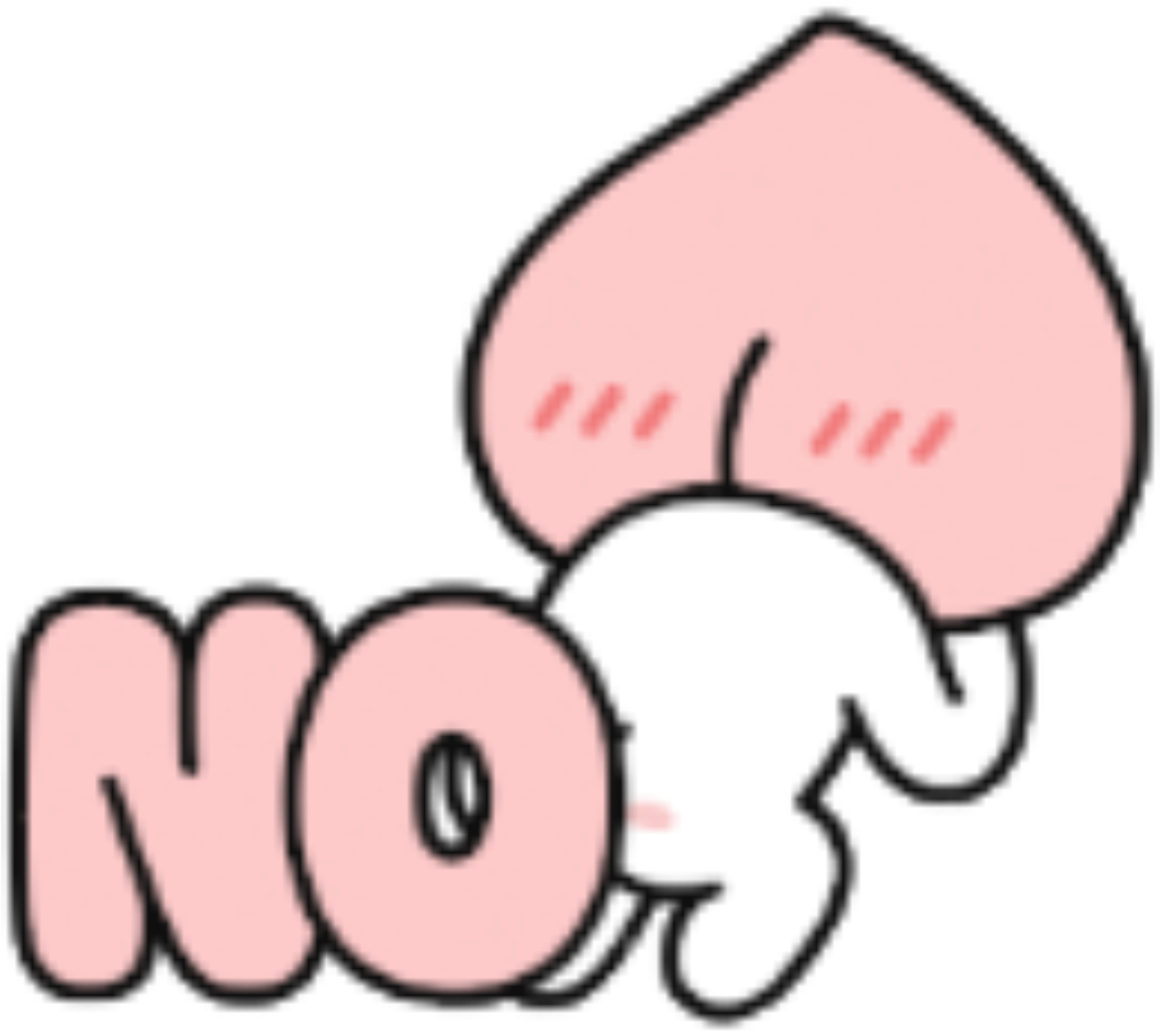 Sticker Love Apeach Kakao Kakaotalk Png Apeach Kakao - Kakaotalk (2896x2896), Png Download