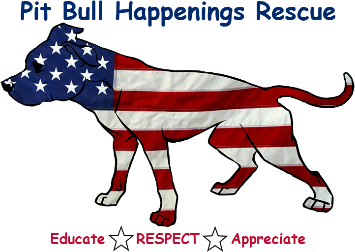 Pit Bull Happenings Rescue Logo - Pit Bull Happenings Rescue (747x526), Png Download