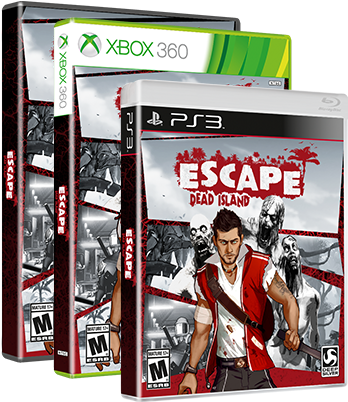 Escape Dead Island - Deep Silver Escape Dead Island Ps3 Game (588x450), Png Download