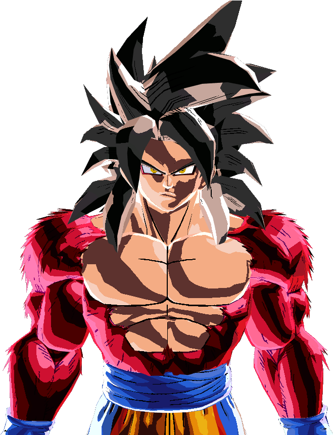 Goku - Goku Super Saiyan 4 Png (916x860), Png Download