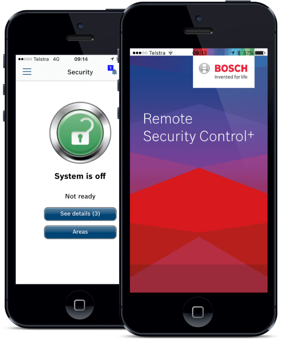 Connect With Bosch's Remote Security Control Plus App - Rsc+ Bosch (1713x1425), Png Download