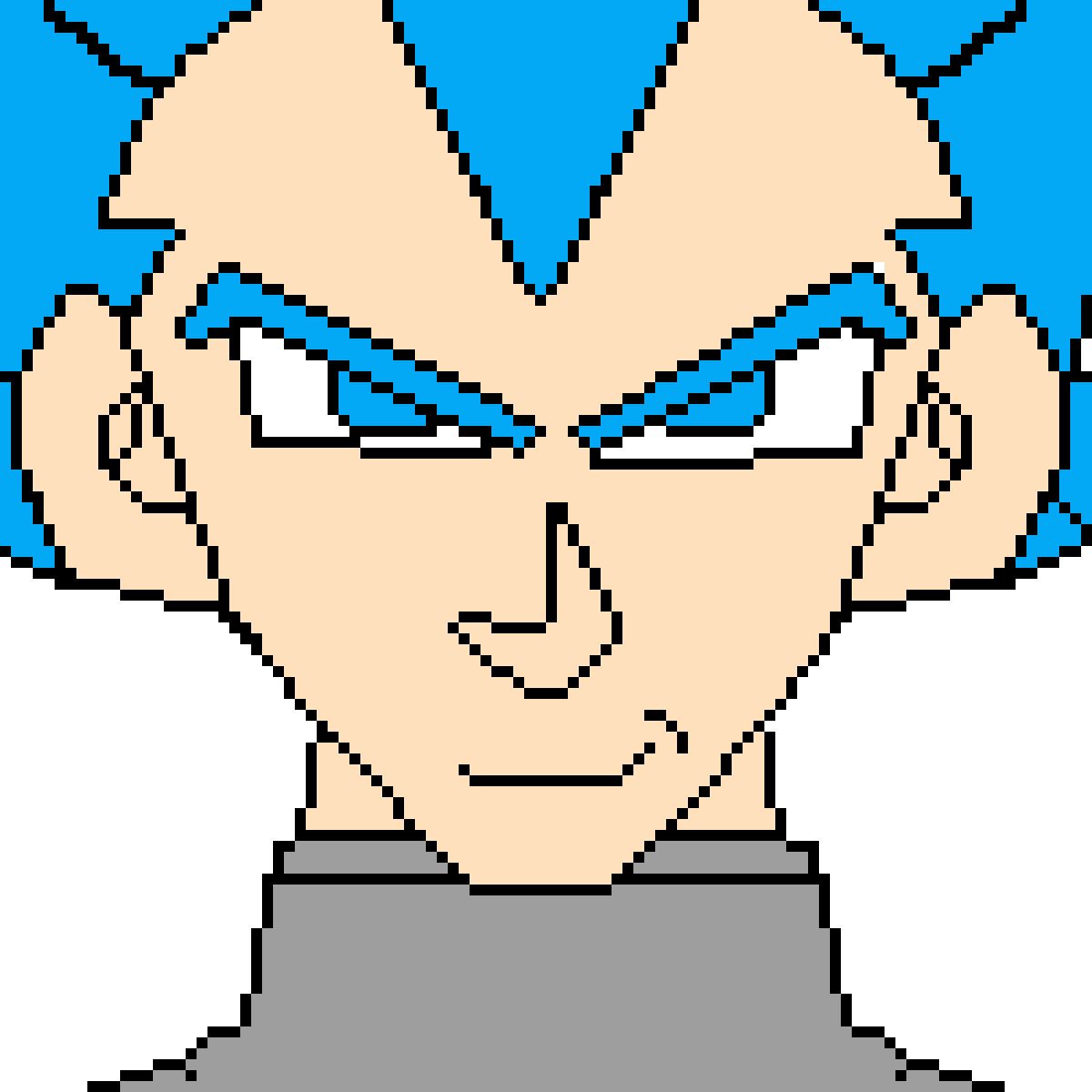Super Saiyan Blue Vegeta - Sunday Sunday (1200x1200), Png Download