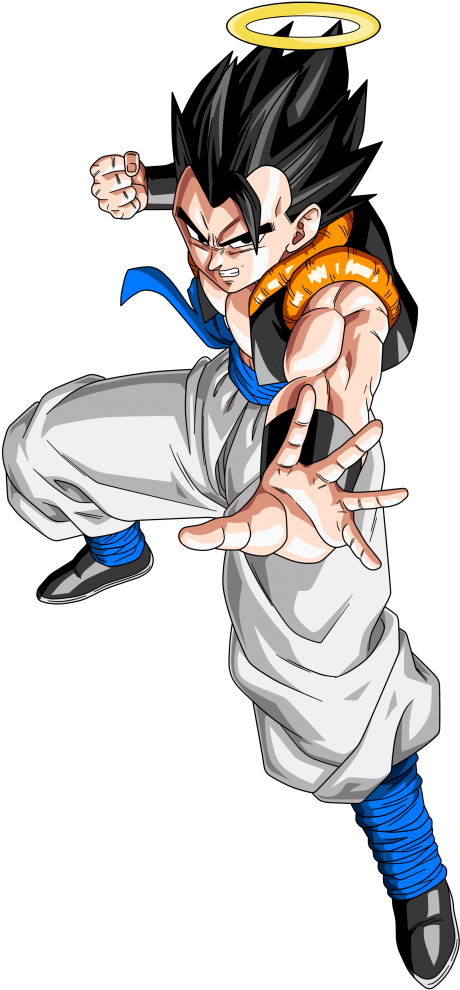 Image Image - Gogeta Ssj5 (711x1024), Png Download