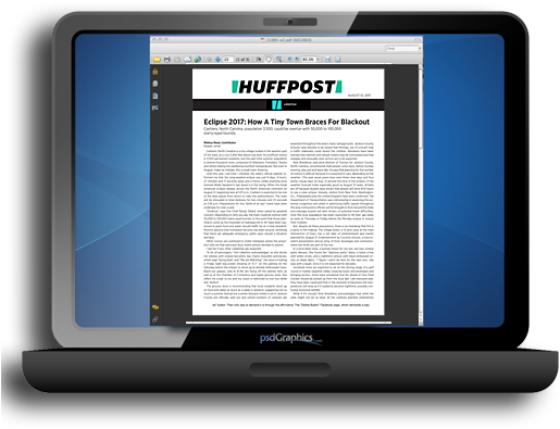 Working Within The Guidelines Set Forth By Huffpost, - Eprints (525x433), Png Download