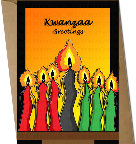 Kwanzaa Candles - Television Set (500x500), Png Download