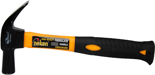 5602 Claw Hammer With Fiber Class Handle - Hammer (525x525), Png Download