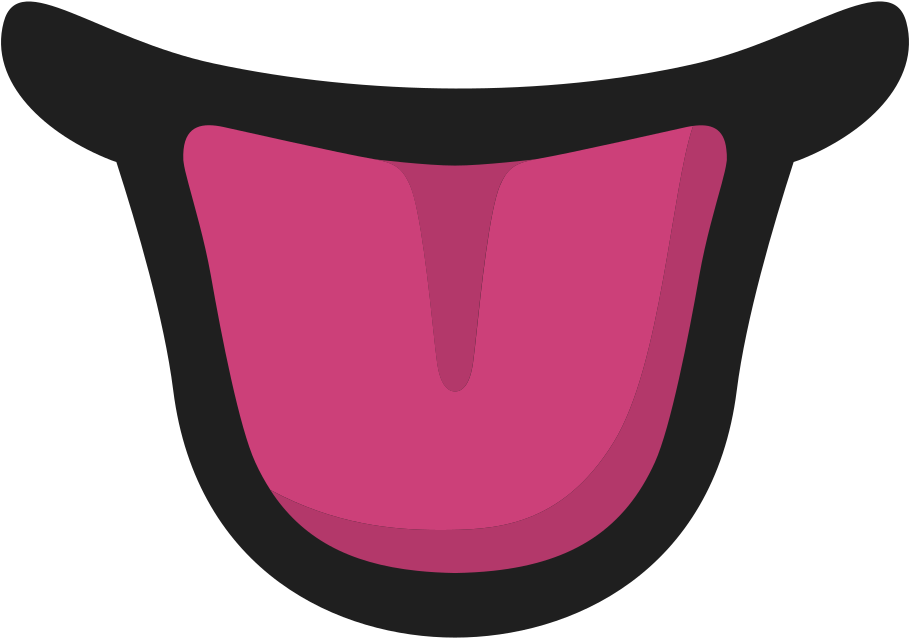 File - Emoji U1f445 - Svg - Emoji Mouth Png (1024x1024), Png Download