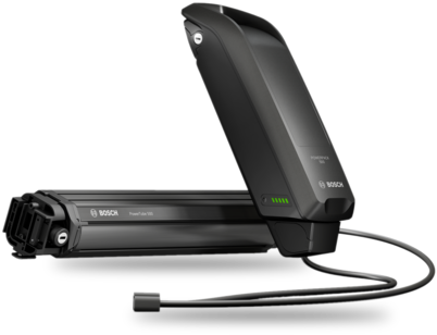 Dualbattery Is The Perfect Solution For Tour Bikers, - Bosch Powertube 500 Laden (510x383), Png Download