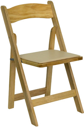 Georgia Ga Athens Wedding Chair Wooden Folding - Wooden Chair In Png (300x427), Png Download