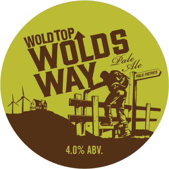 Wold Top Wolds Way - Graphic Design (600x720), Png Download