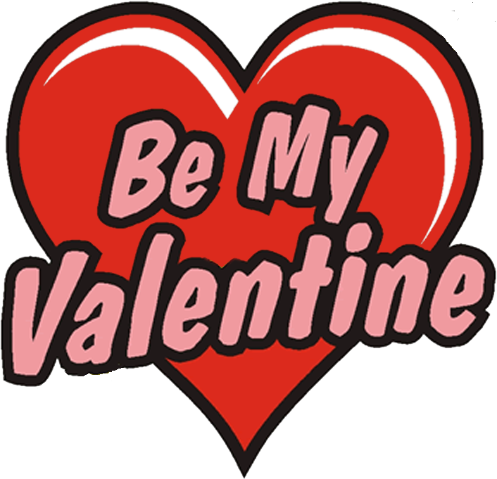 Be My Valentine Temporary Tattoos - Clothing (706x681), Png Download