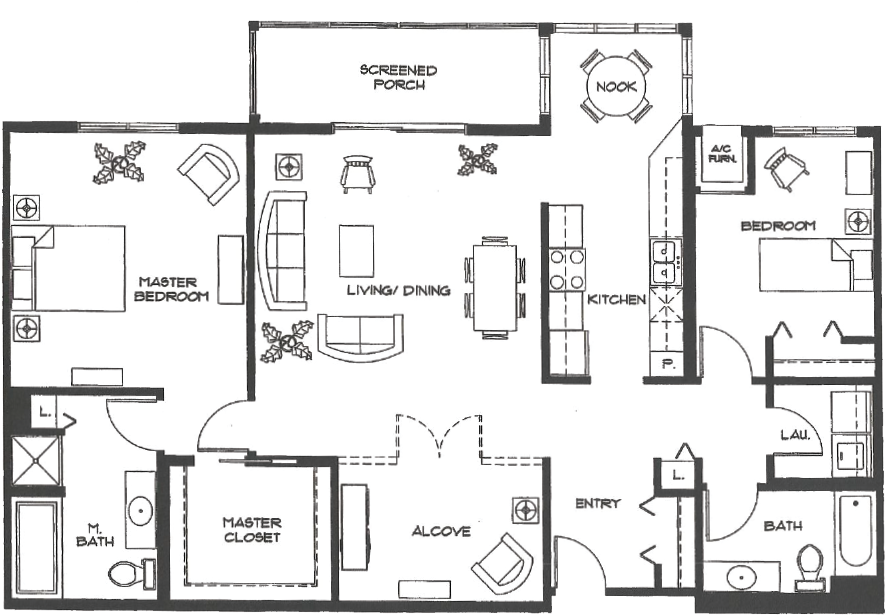 The Crocus - Square Foot (960x800), Png Download