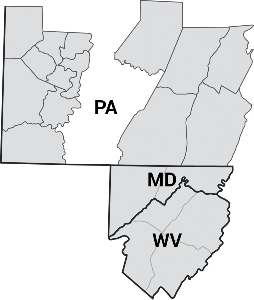 Click On The Map Below To Help Direct You To Your District - Illustration (1014x1200), Png Download