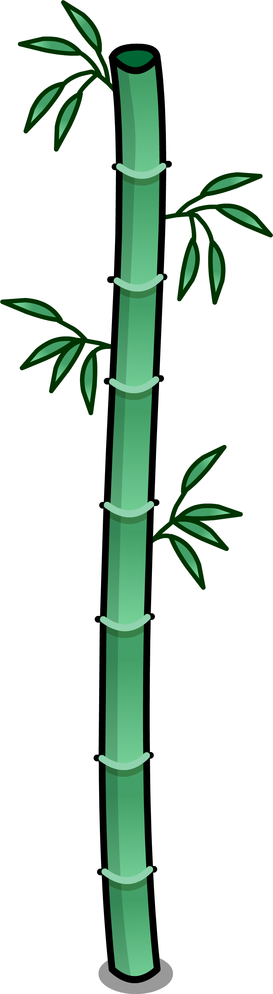 Bamboo Stalks Sprite 003 - Clip Art (956x3480), Png Download