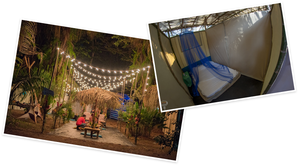 Bamboo Bungalow Photos@2x - Window Film (1015x565), Png Download