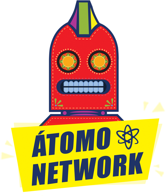 Atomo Network (562x671), Png Download