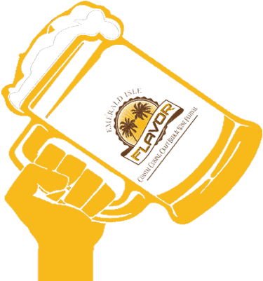 Hand Holding Beet Stein - Flavor (390x402), Png Download