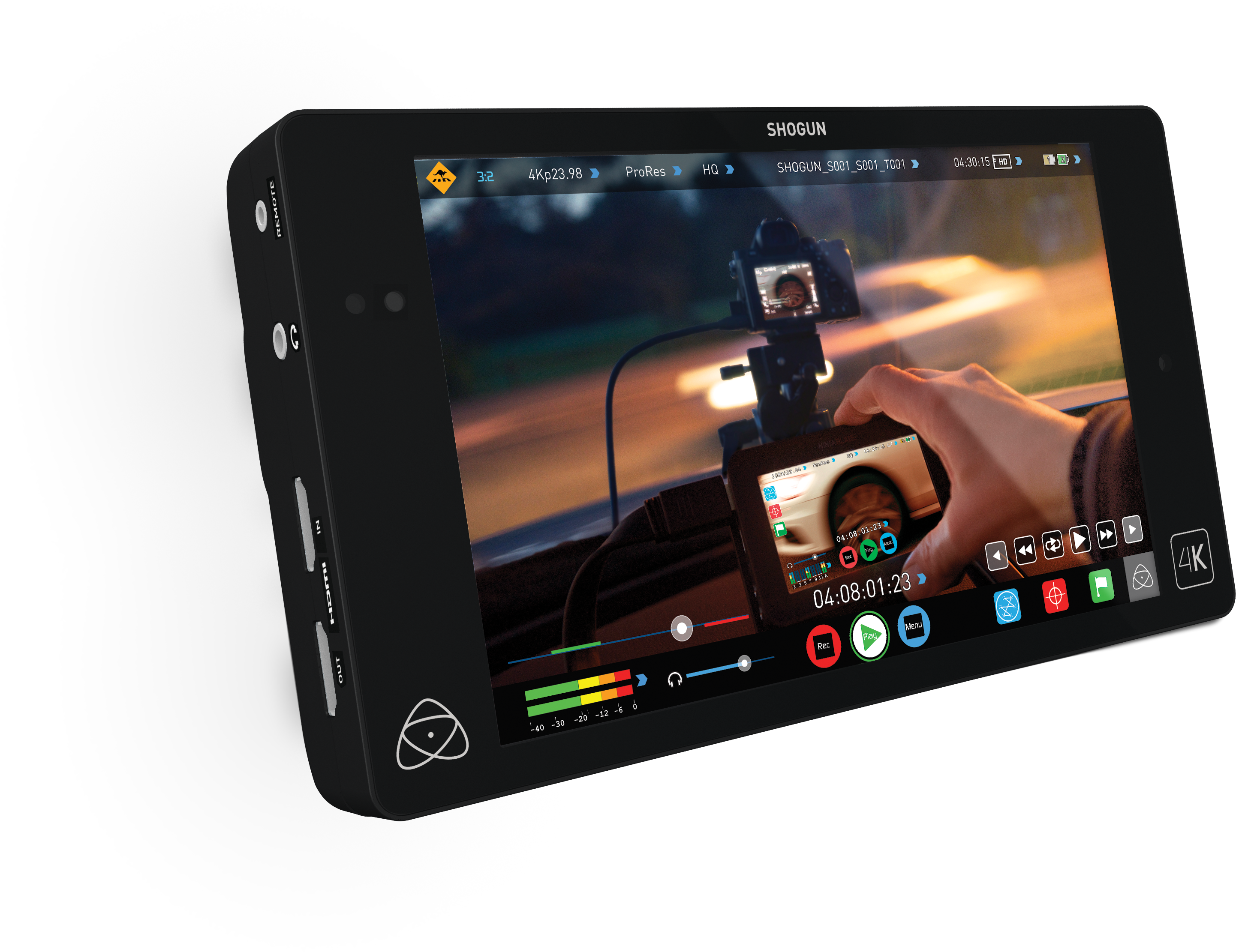 The Atomos Shogun, Pre-update - Atomos Shogun External Video Recorder (4096x2305), Png Download
