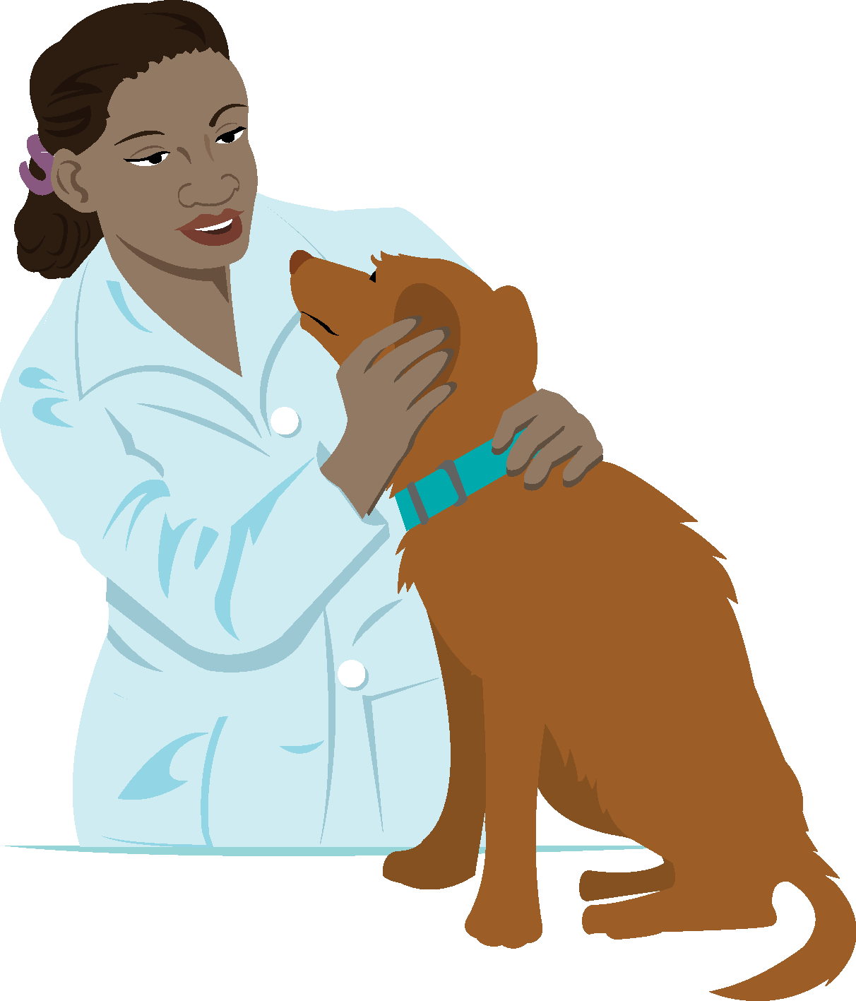 Vet Clipart Person - Veterinarian Clipart Png (1212x1417), Png Download