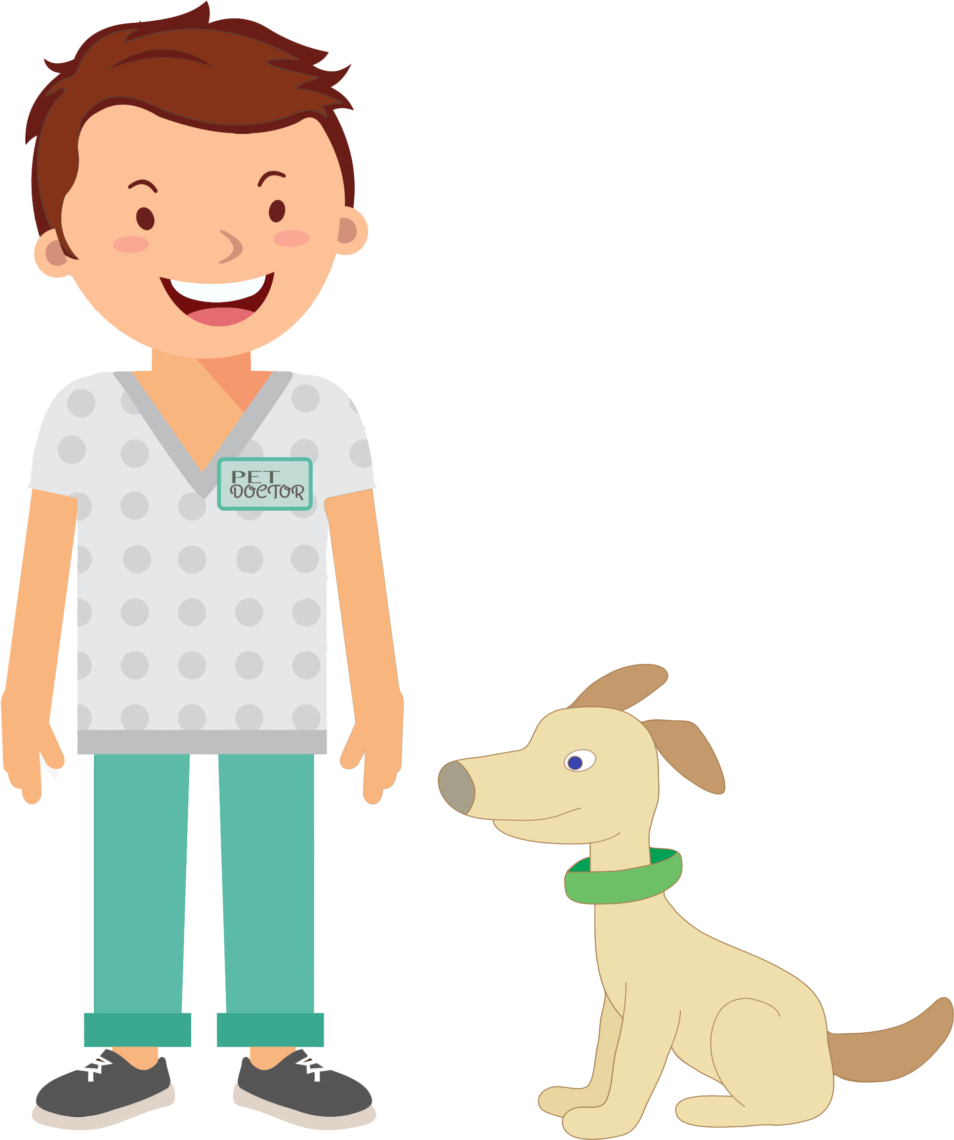 Big Image - Veterinarian Clipart (1951x2400), Png Download