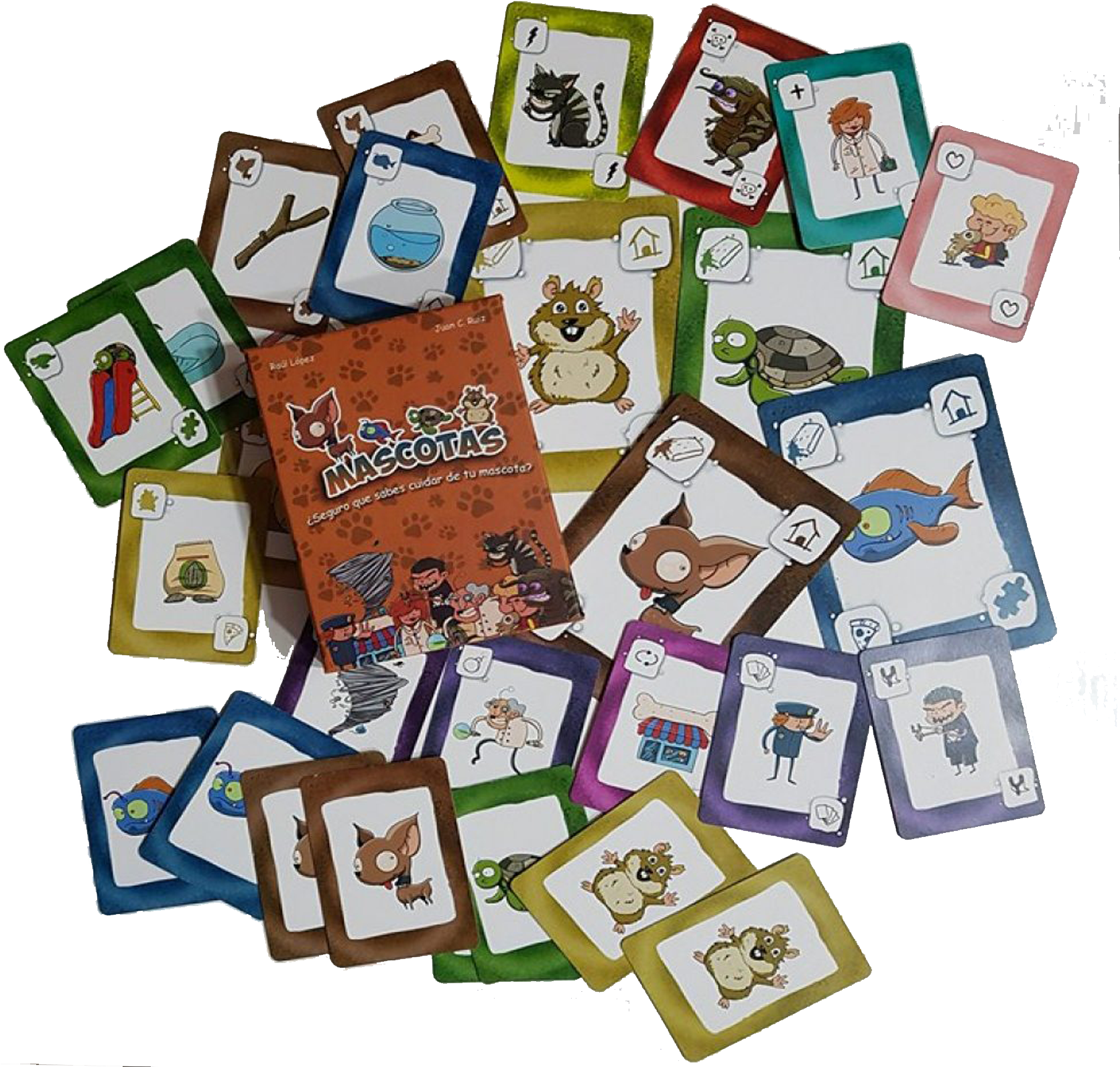 Mascotas Sobre Muchas Cartas “ - Collectible Card Game (1890x2205), Png Download