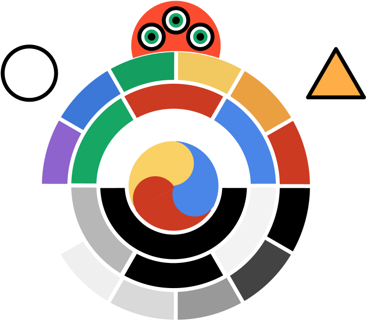 Bhavacakra - Cores Quentes E Cores Frias (960x720), Png Download