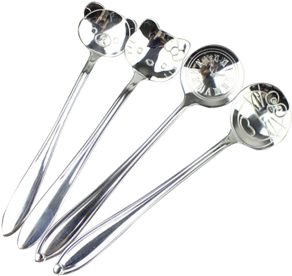 Baby Silver Spoons - Kitchen Utensil (600x600), Png Download