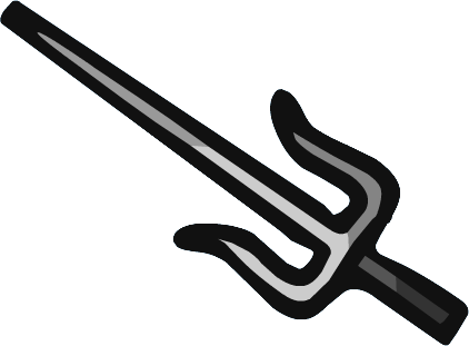 Sai - Sai Sword Png (422x311), Png Download