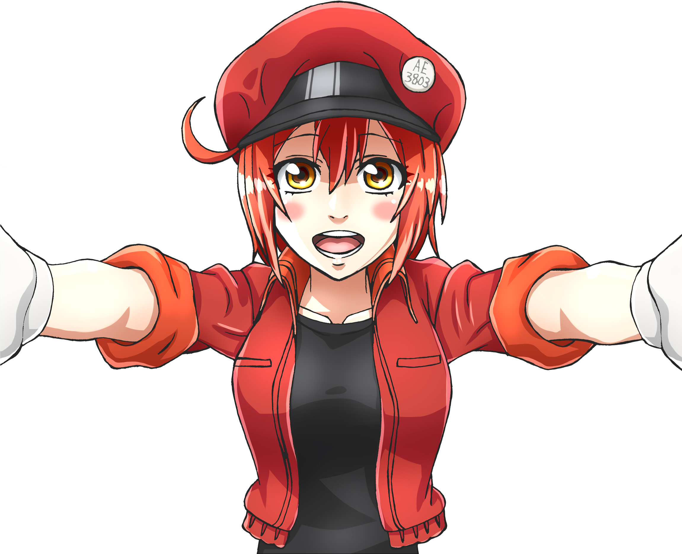 Resized To 36% Of Original - Red Blood Cell (2300x2000), Png Download