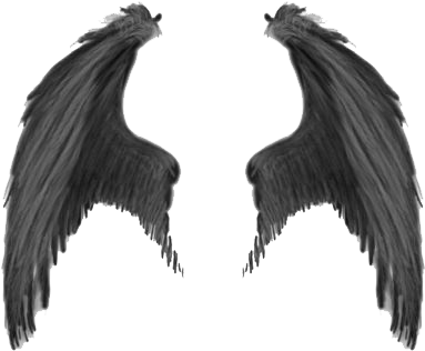 Wings Png Transparent Image - Realistic Demon Wings Png (400x324), Png Download