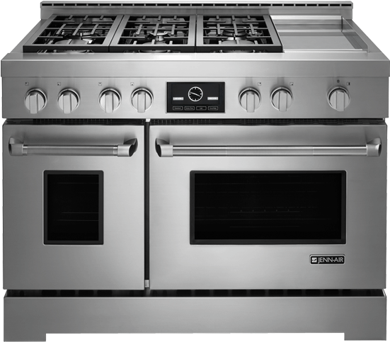 Jgrp548wp Main Main - Jennair 48 Gas Range (550x550), Png Download