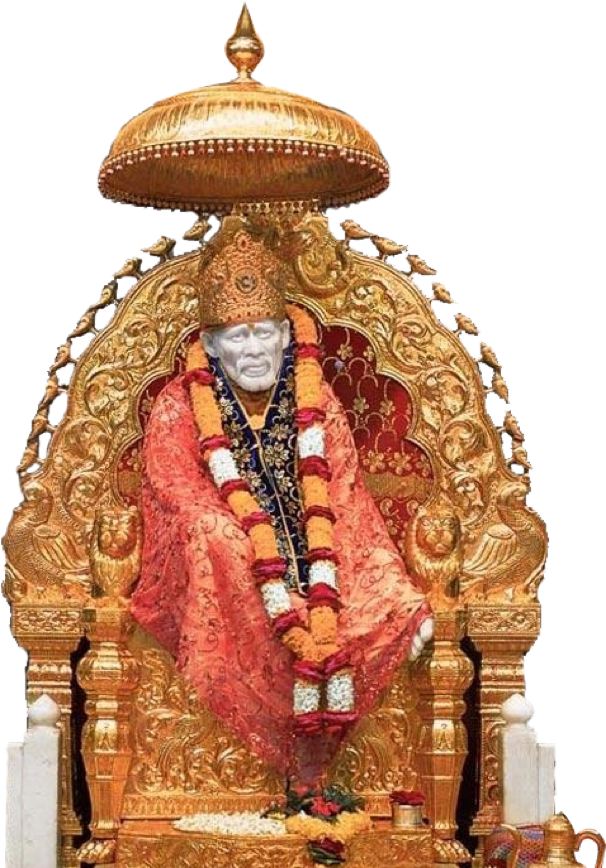 Copyright Shri Saibaba Sansthan Trust,shirdi Tal Rahata - Shirdi (606x868), Png Download