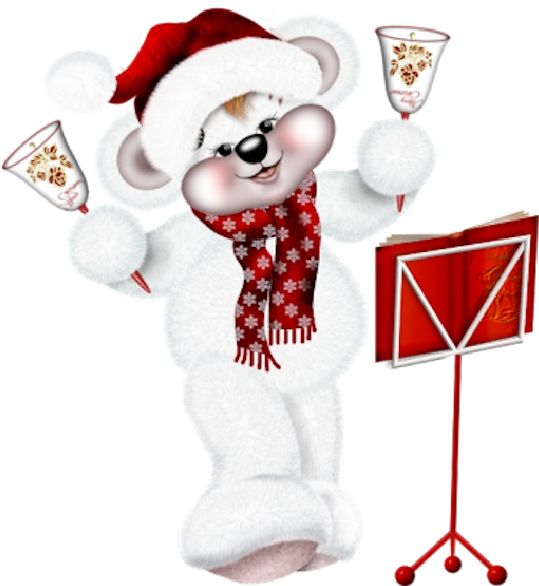 Santa Clipart Teacher - Creddy Bears Png (600x600), Png Download