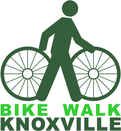 Bike Walk Knoxville (500x540), Png Download